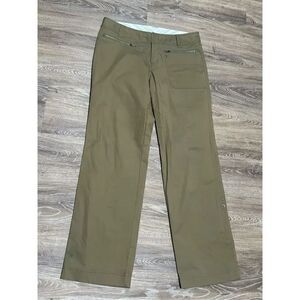 Athleta hiking convertible outdoor pants olive green 10